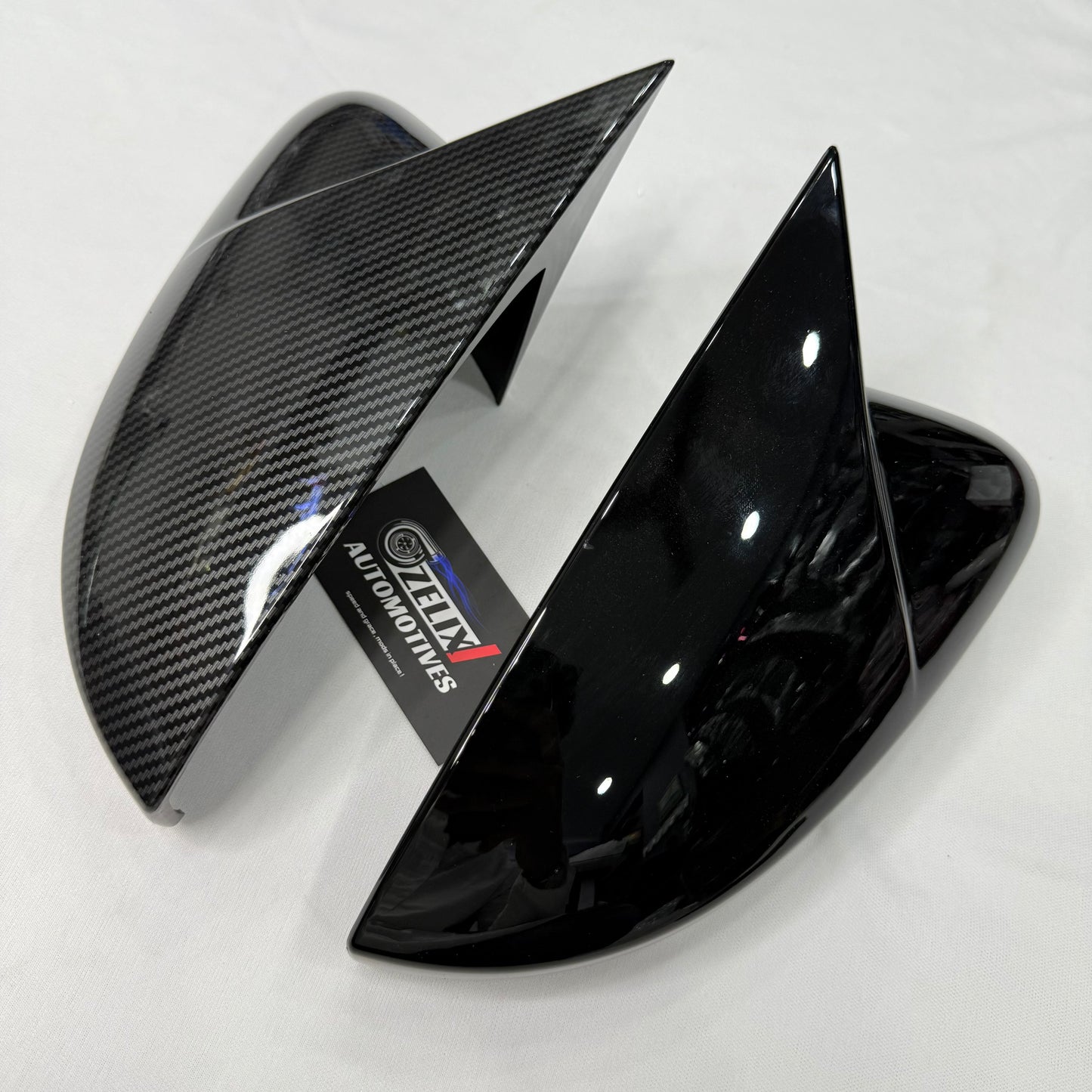 Batman-Style Mirror Covers For Polo, Vento, Ameo And Rapid (Inbuilt Indicator Mirrors Only)
