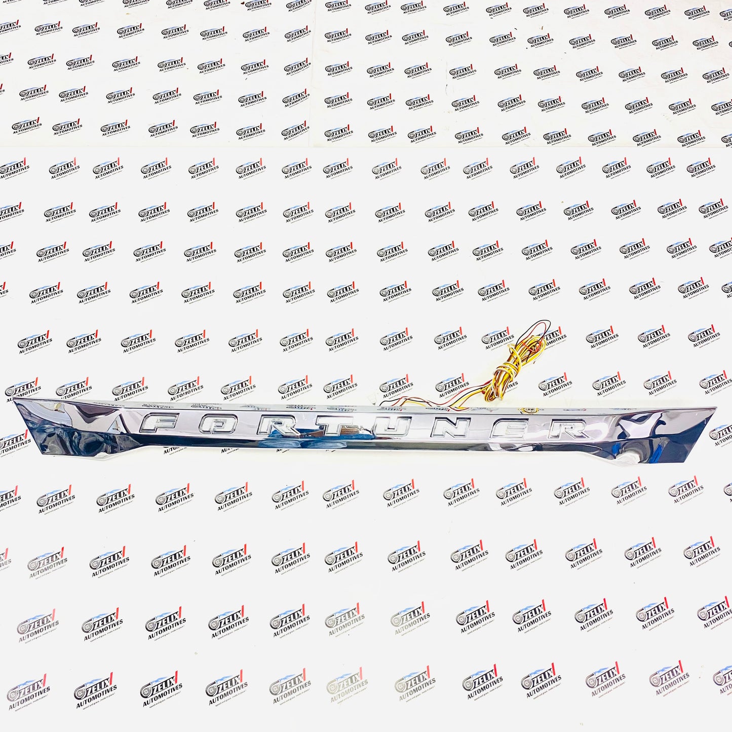 Toyota Fortuner T2 Rear Trunk LED Light Bar | Available in (Chrome/Black)