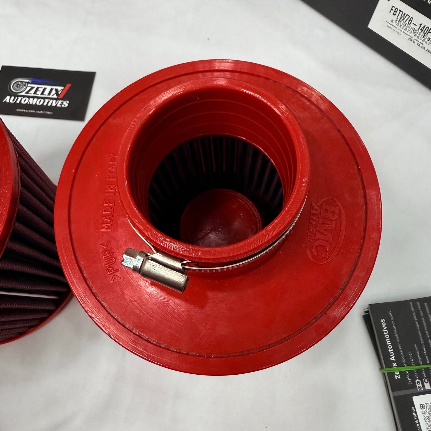 BMC 2.5 Inch Double Direct Induction | High-Flow Aftermarket Air Filter