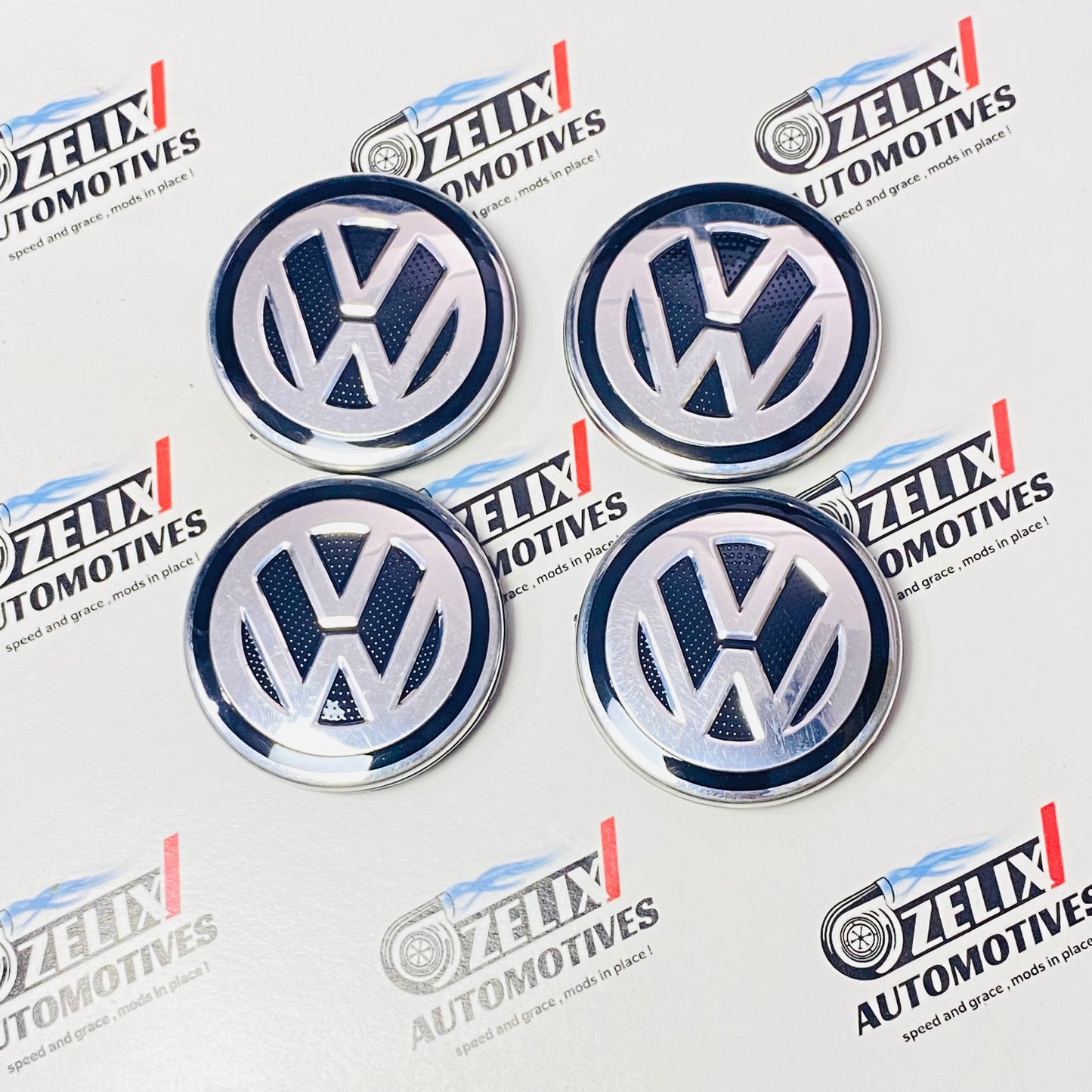 Volkswagen Taigun Wheel Center Caps – Premium Set of 4