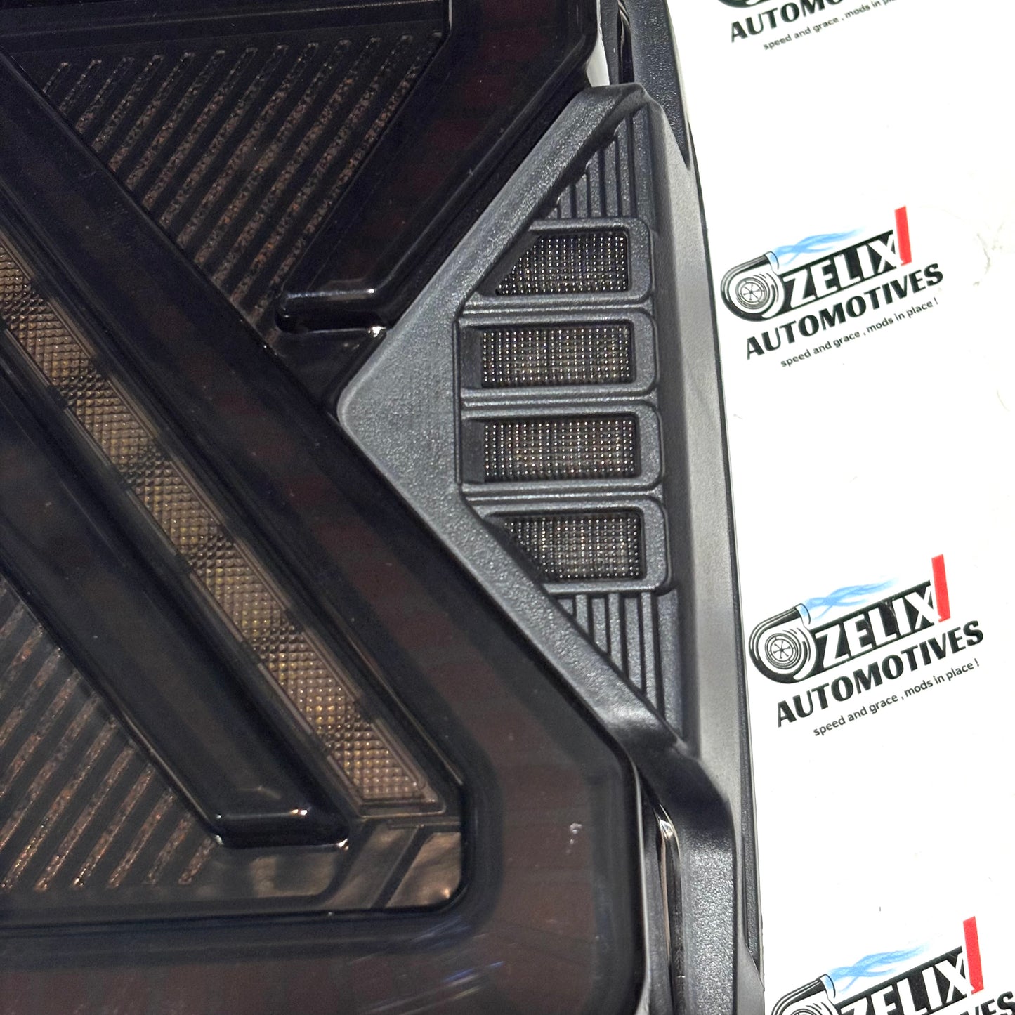 Mahindra Thar Infinity PRO LED Tail Light Full Smoked | Aftermarket Fits 2020+ Models