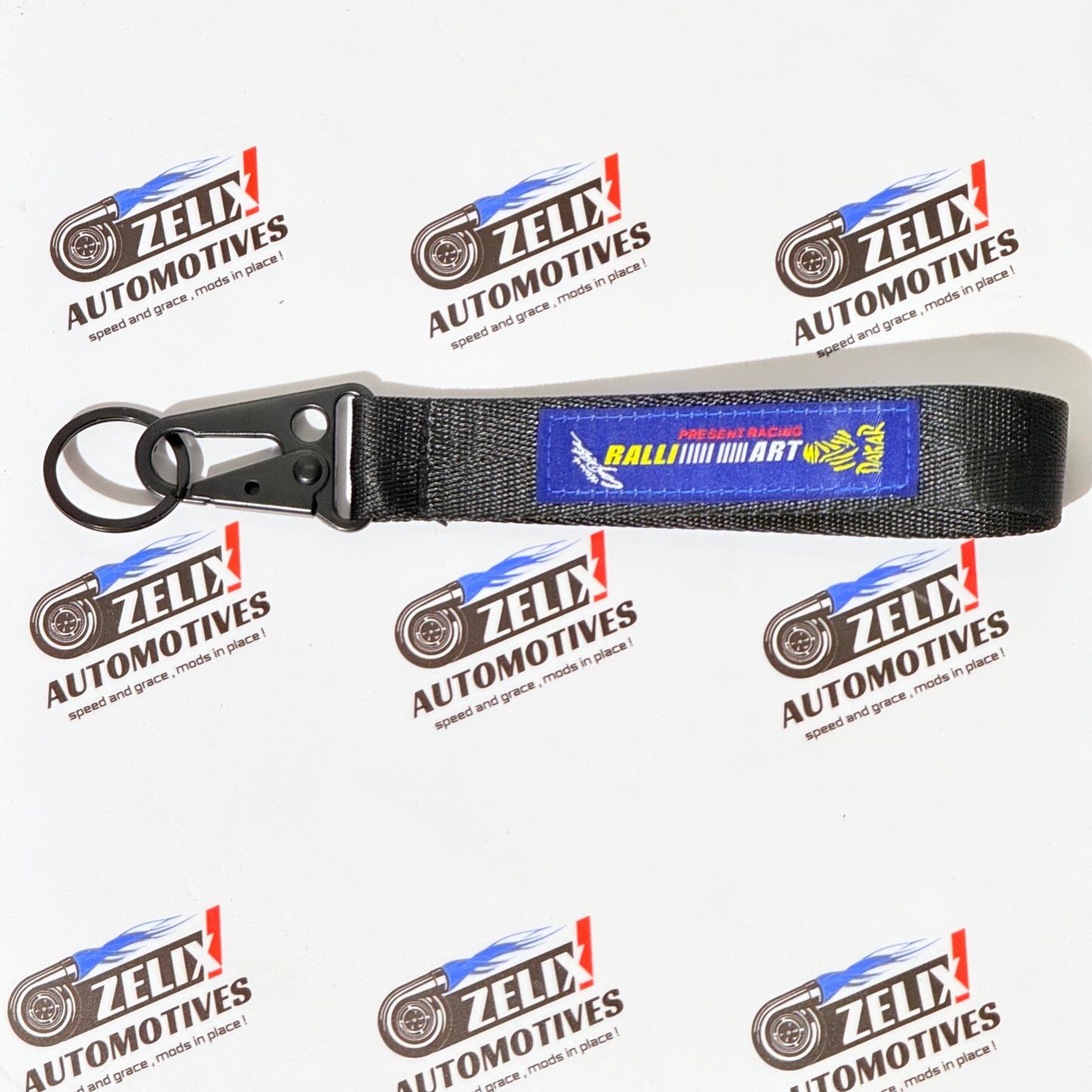 Ralli-Art Keychain | Perfect accessory for car Enthusiasts Two Colour Options