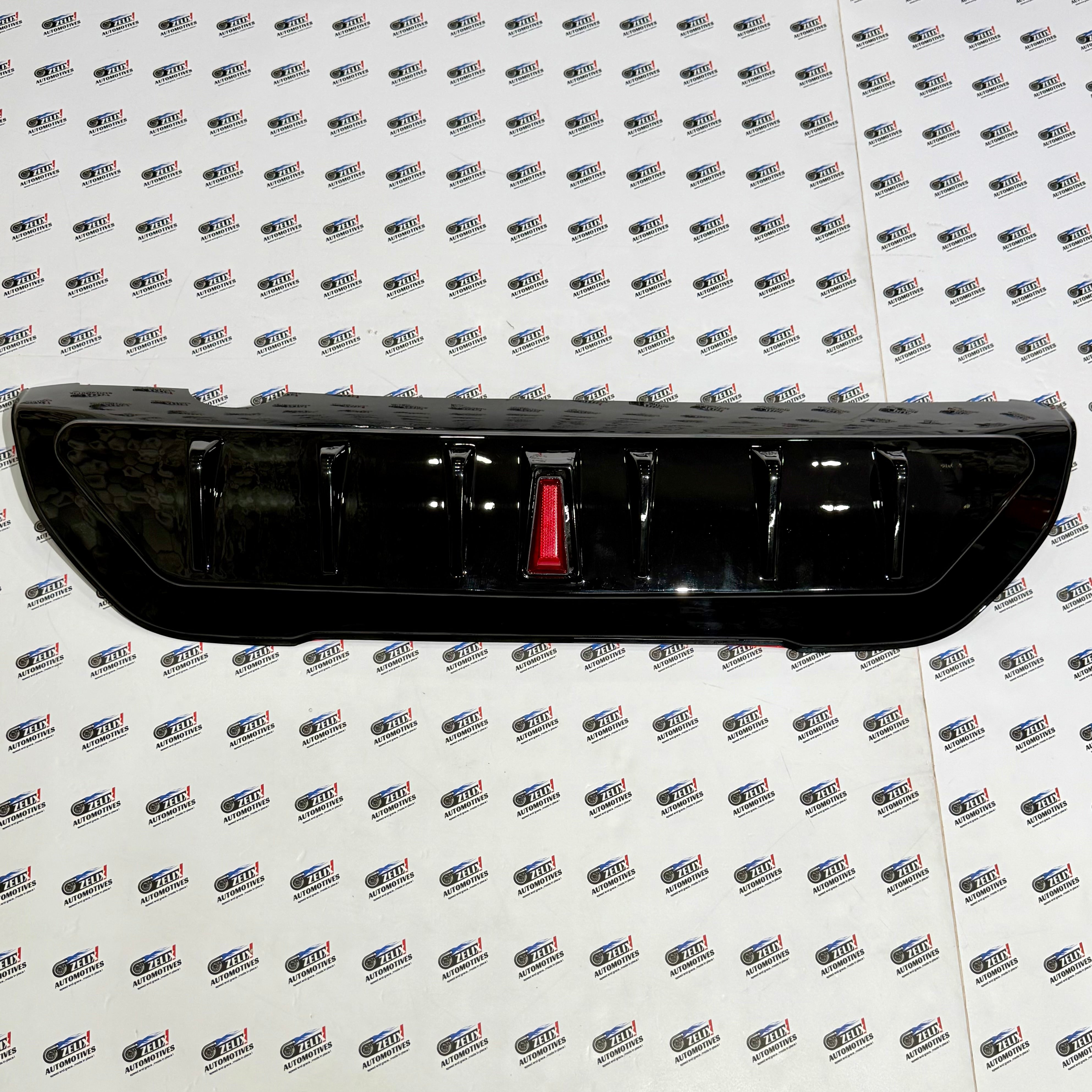 Suzuki Fronx Rear Bumper Diffuser with Sporty Brake Light - Image 1