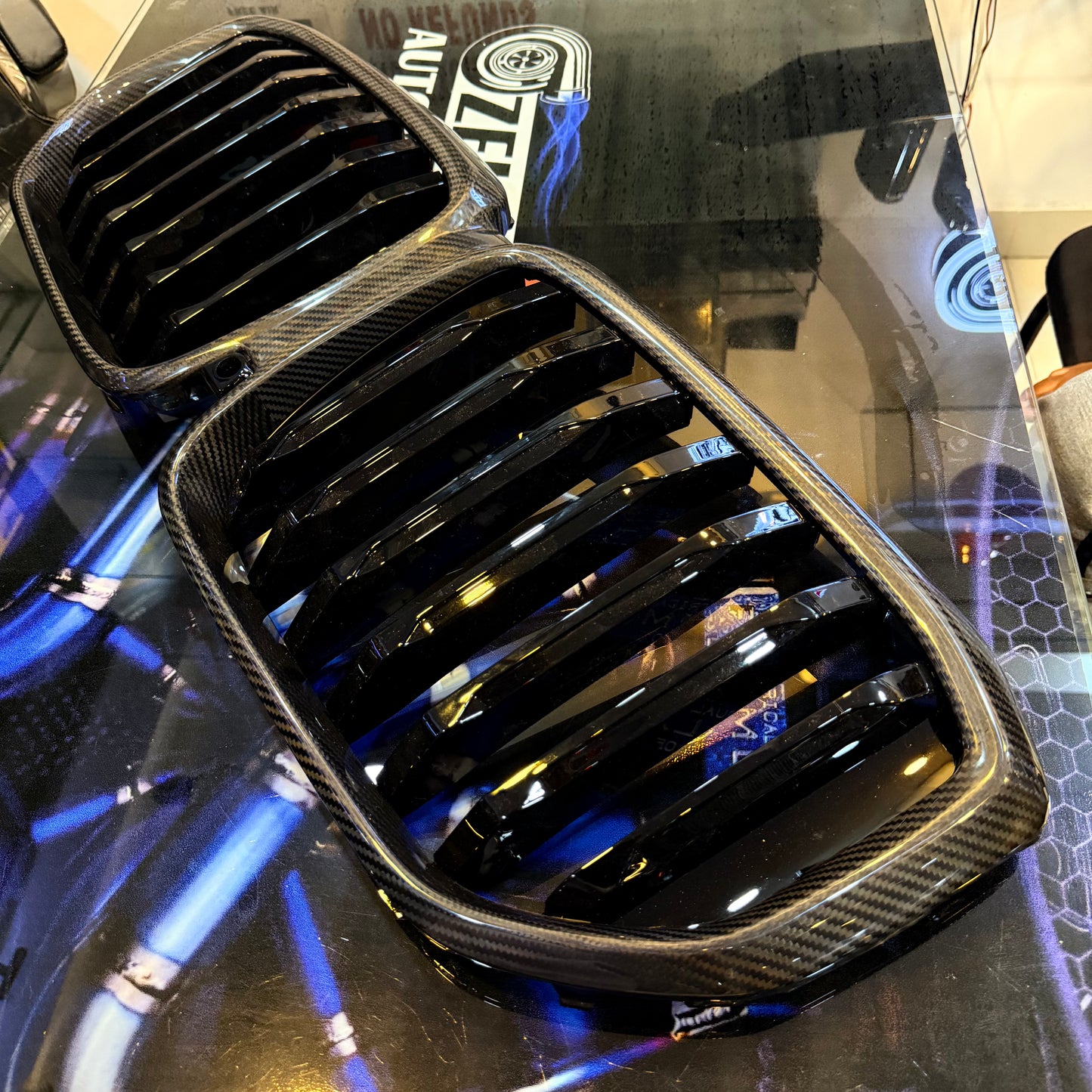 BMW X5 Carbon Fiber Front Grille | M Sport Upgrade ( Fits 2022-2025 Models)