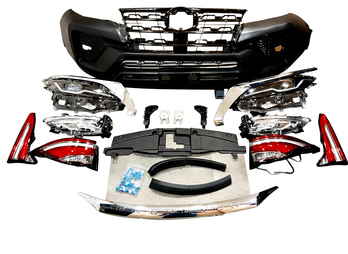 Toyota Fortuner Sigma Conversion Kit | Aftermarket Face Lift Kit Exterior Upgrade
