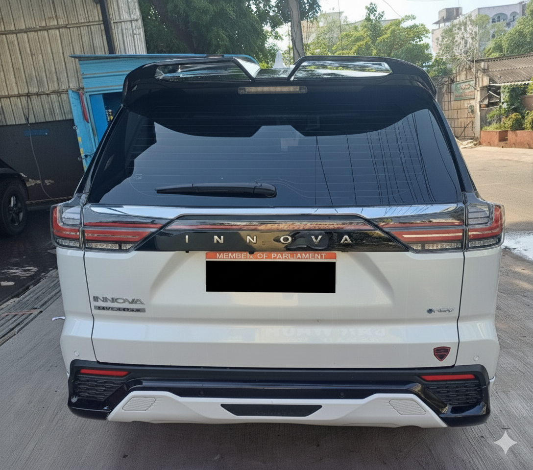Toyota Innova Hycross Smoked LED Tail Lamps | Aftermarket (Plug & Play)
