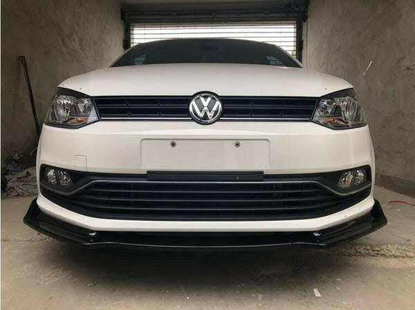 Polo Specific Front Splitter (2014-2018) | Aftermarket Gloss Black