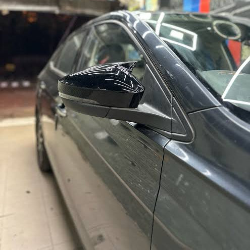 Virtus And Slavia Batman‑Style Mirror Cover | Aftermarket