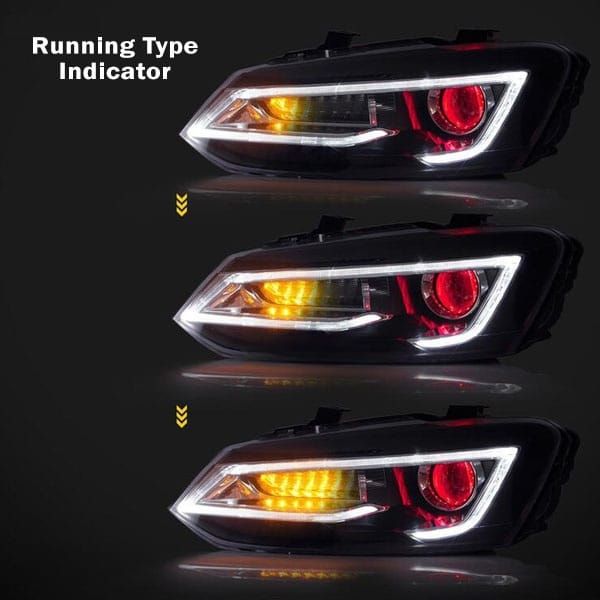 Polo Audi-Style Projector Headlights | Aftermarket