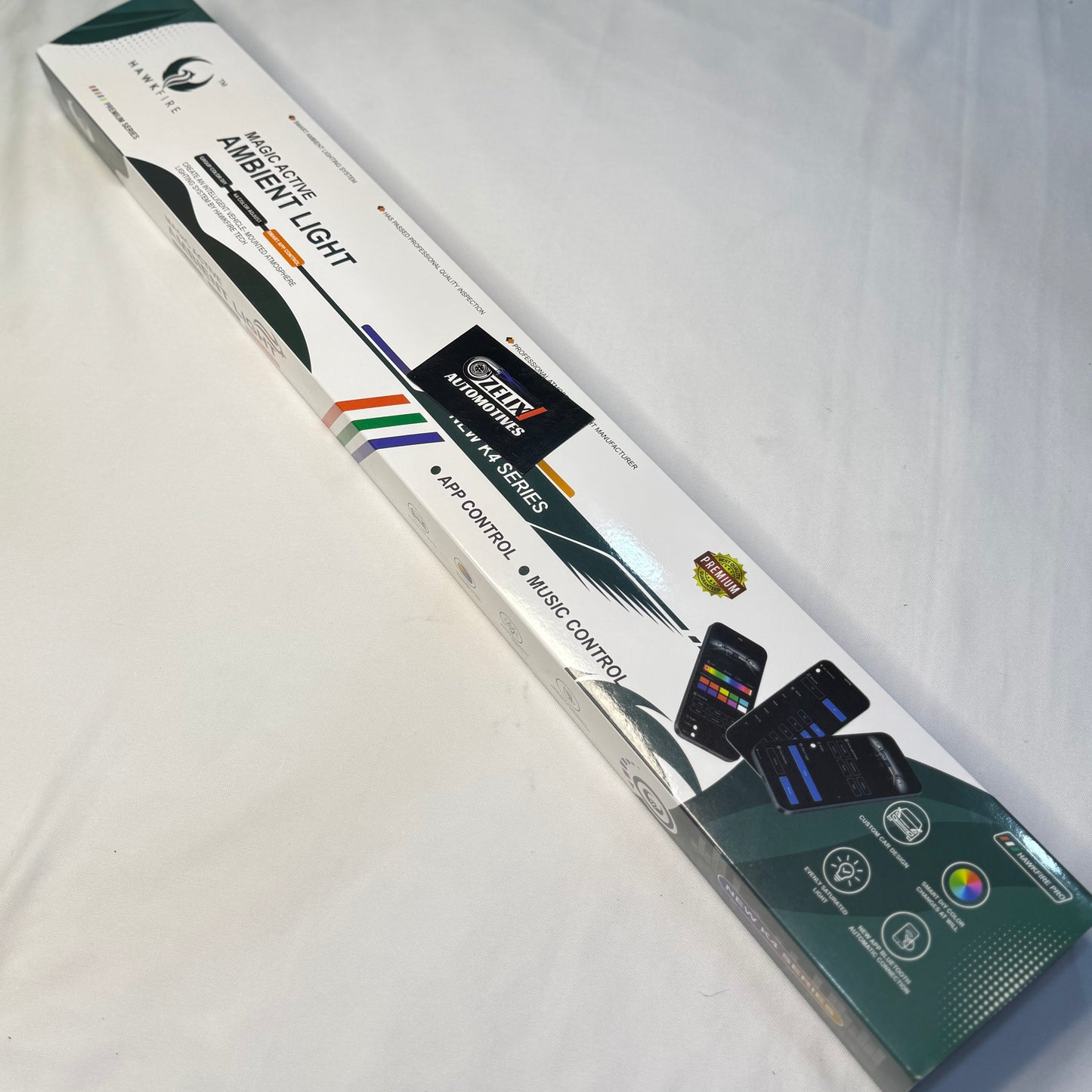 Hawkfire K4 Plus Ambient Light Kit | Universal 6-Piece Interior Set