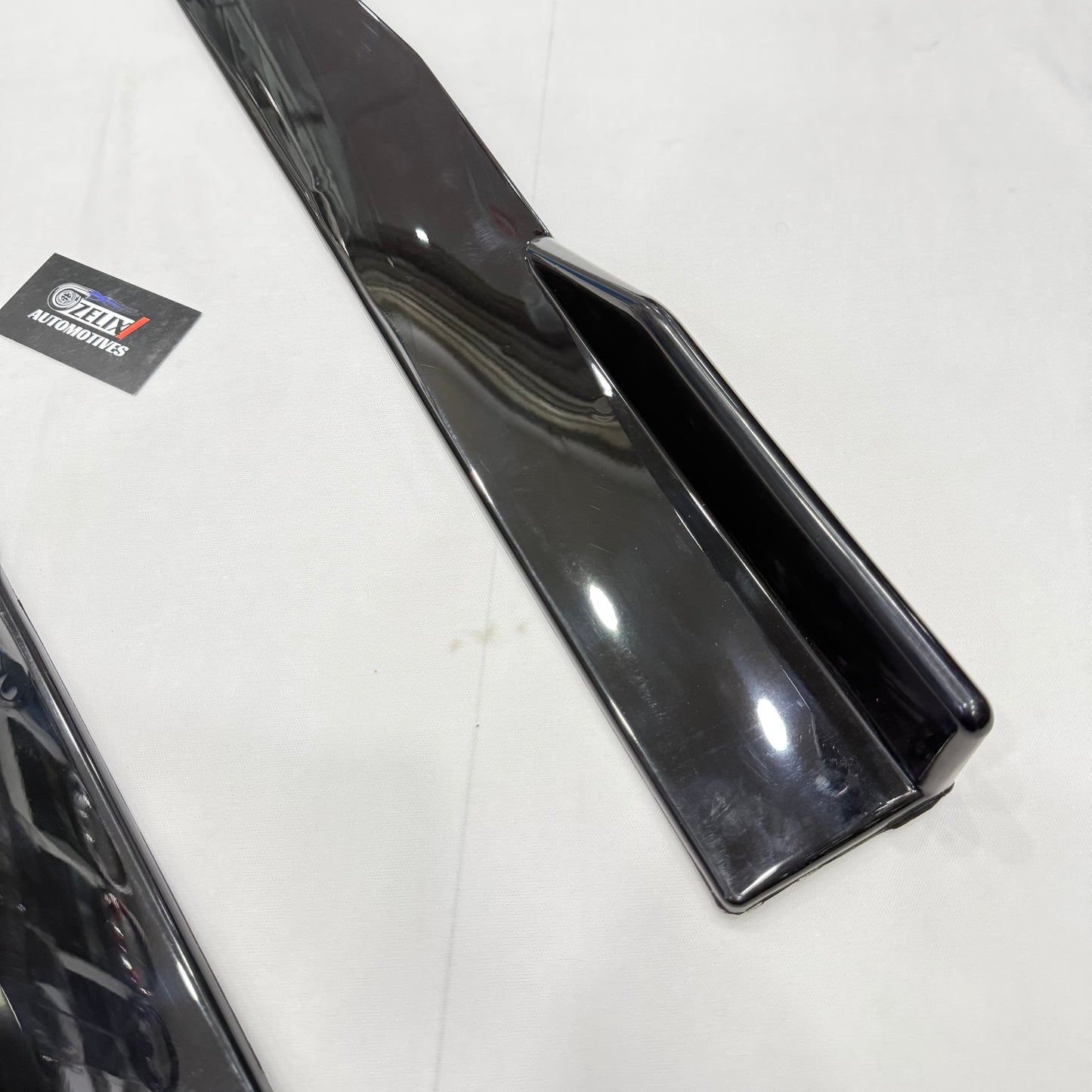 Universal Short Side Skirts Set-2 | Premium ABS Gloss Black Finish