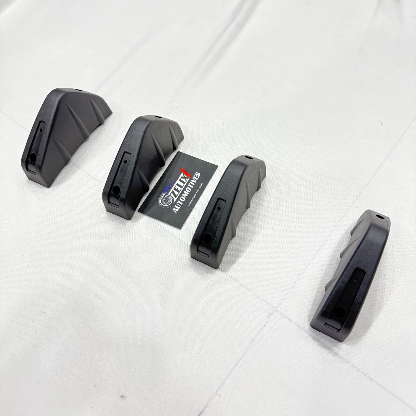 Universal 4-Piece Rear Diffuser | Aftermarket Gloss Black PVC