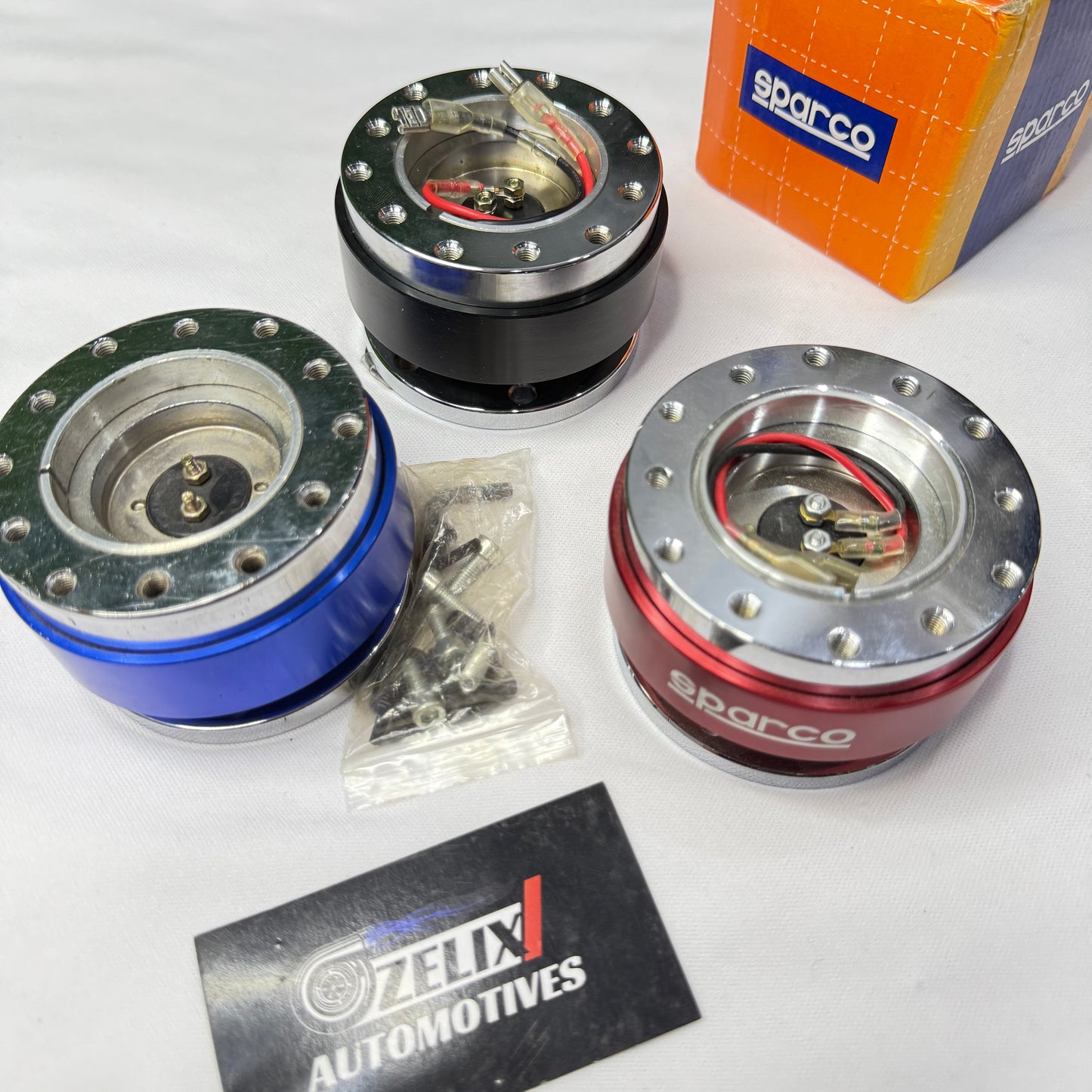 SPARCO Universal Quick Release Steering Wheel Hub Adapter