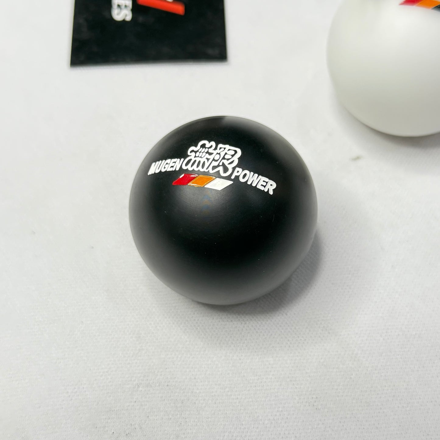 Mugen Power Round Ball Gear Shift Knob – Universal Fit