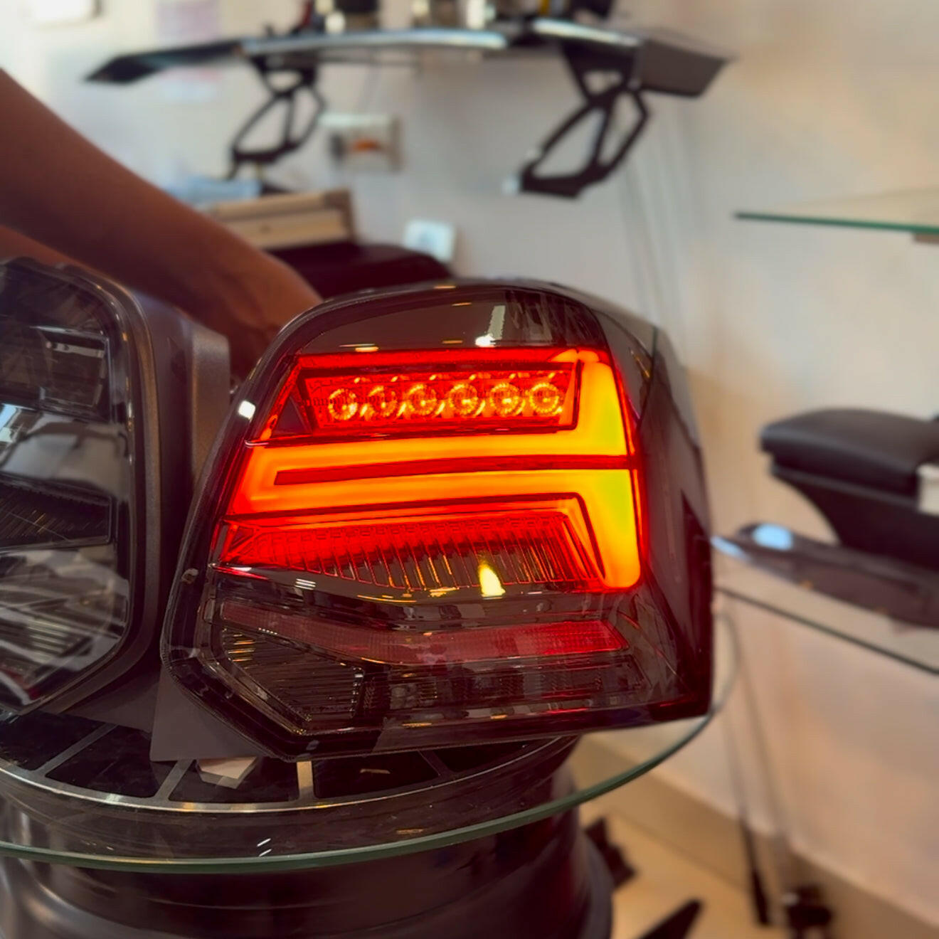 Polo Audi-Q2 Style LED Tail Lights | Aftermarket