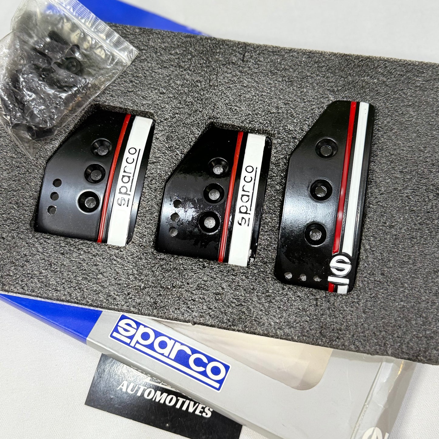 Sparco universal pedal kit for manual cars