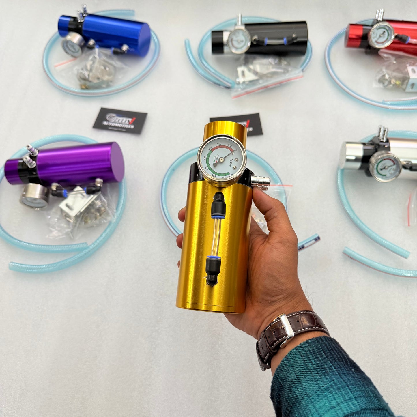 Universal Aluminum Engine Oil Catch Can