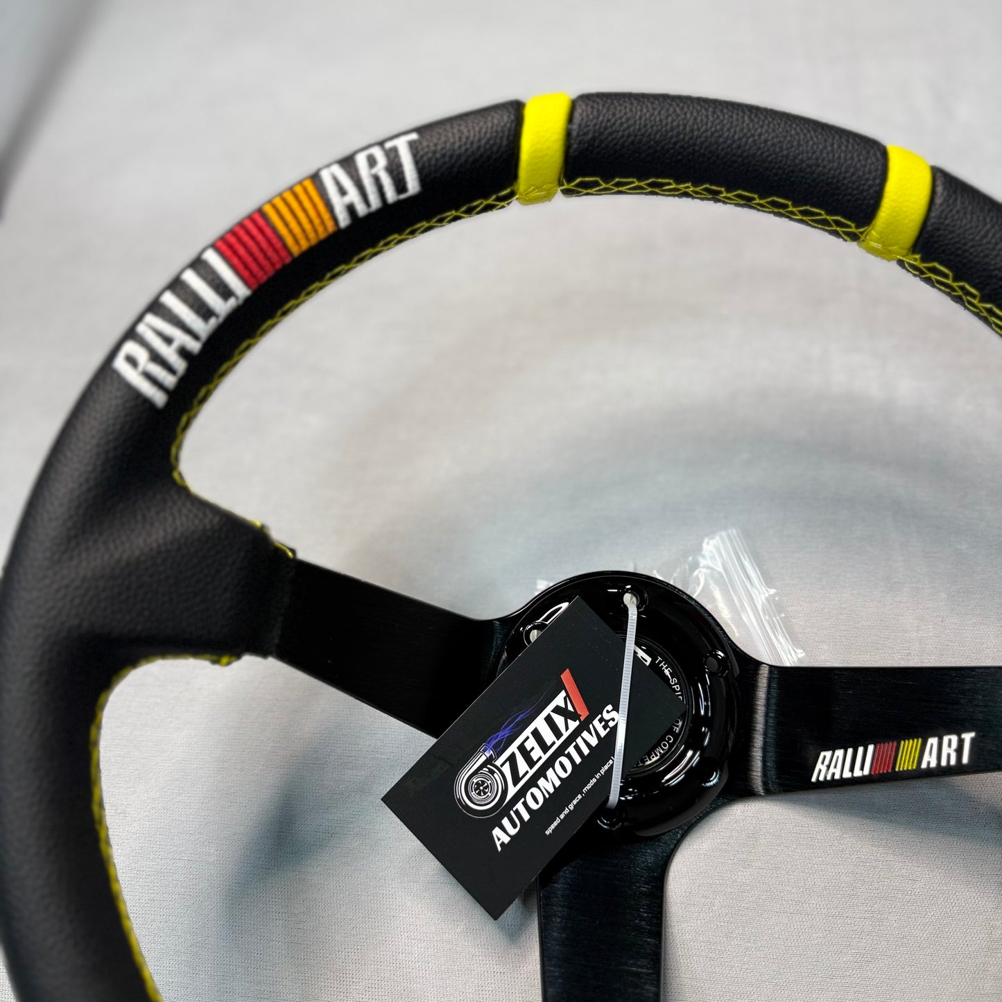 Ralliart 14 Inch Carbon Edition Universal Steering Wheel