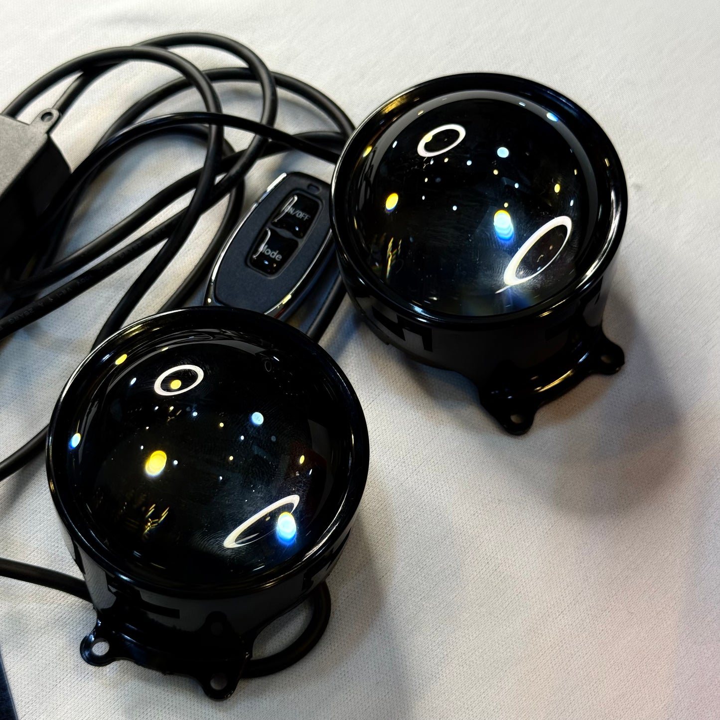 Devil Eye Light LED Headlight | Fog-lamp Projectors with Remote Control