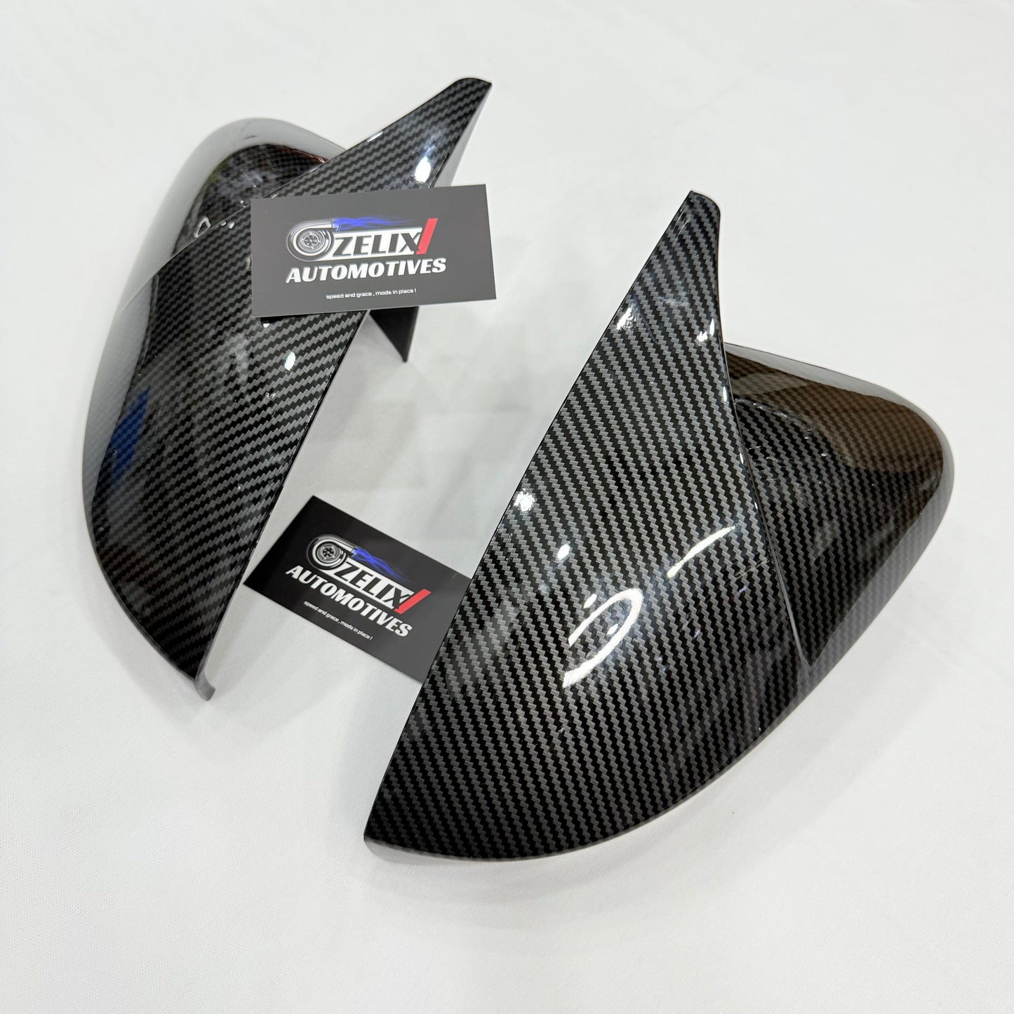 Virtus And Slavia Batman‑Style Mirror Cover | Aftermarket