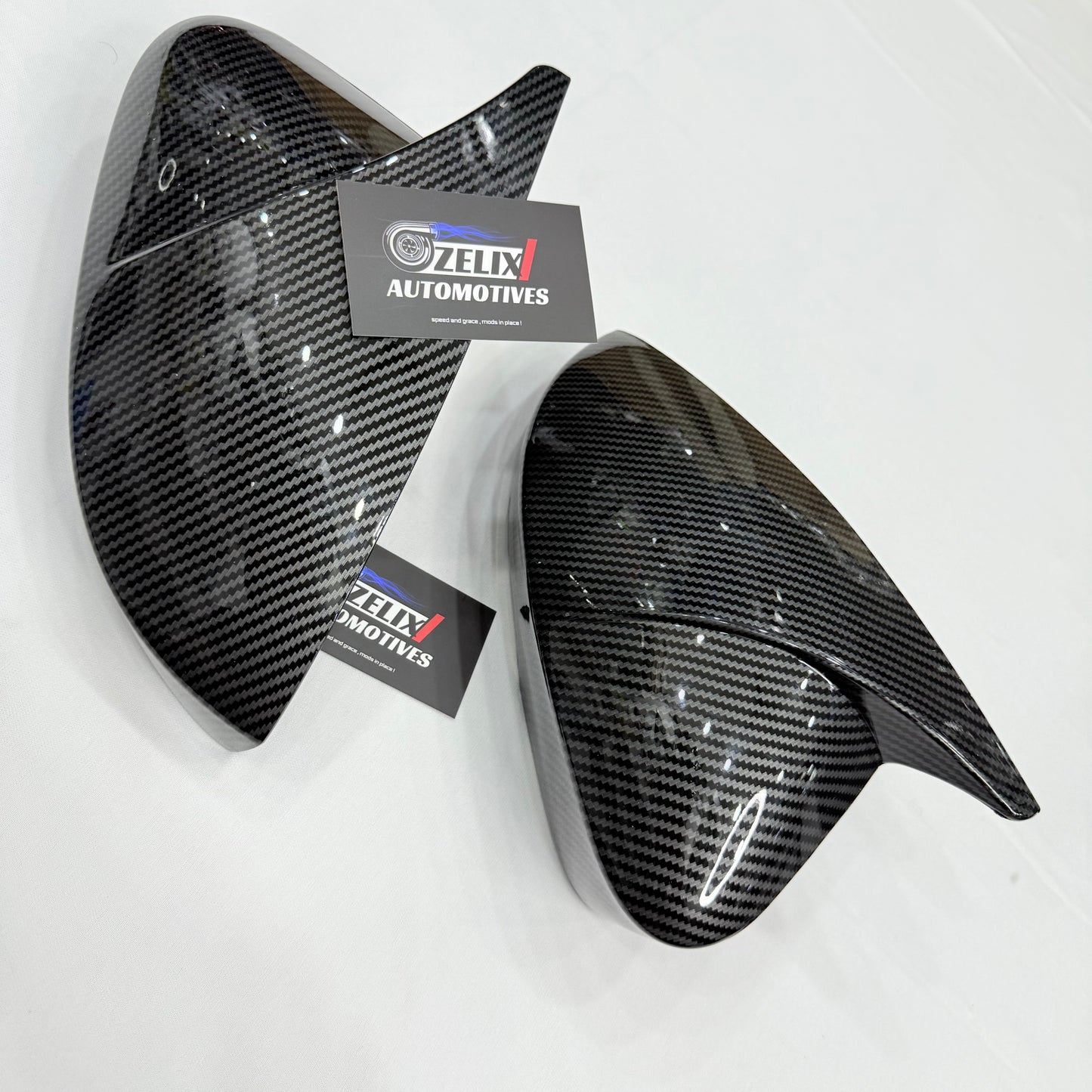 Virtus And Slavia Batman‑Style Mirror Cover | Aftermarket