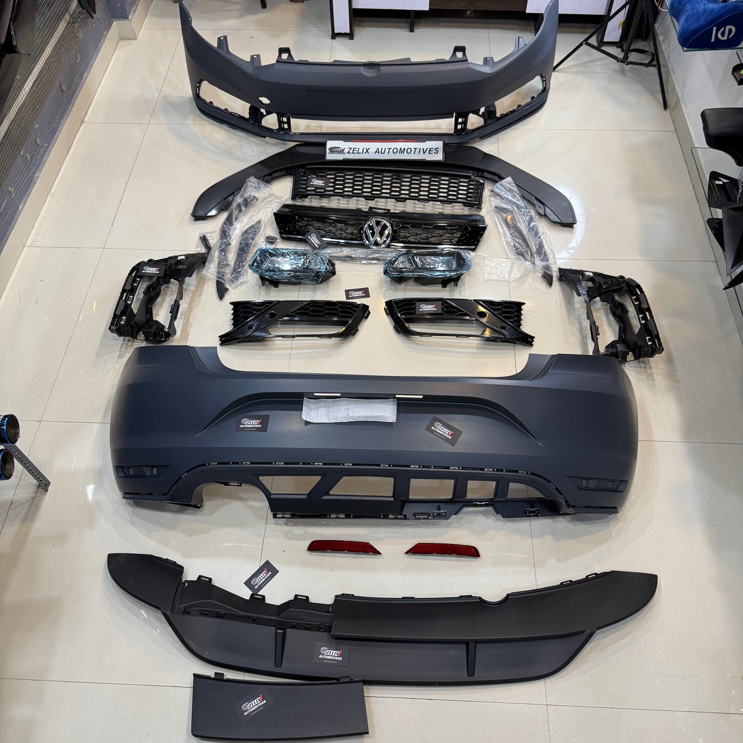 Polo (2010-2020) GT Body Kit Without Paint | Aftermarket ABS