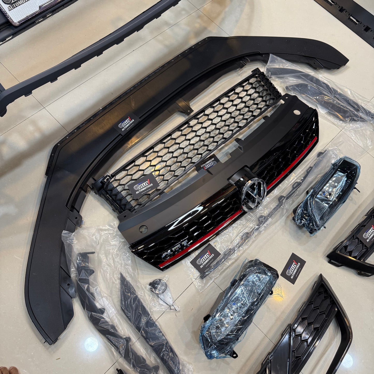 Polo (2010-2020) GTI Body Kit With Side Skirts Without Paint | Aftermarket ABS