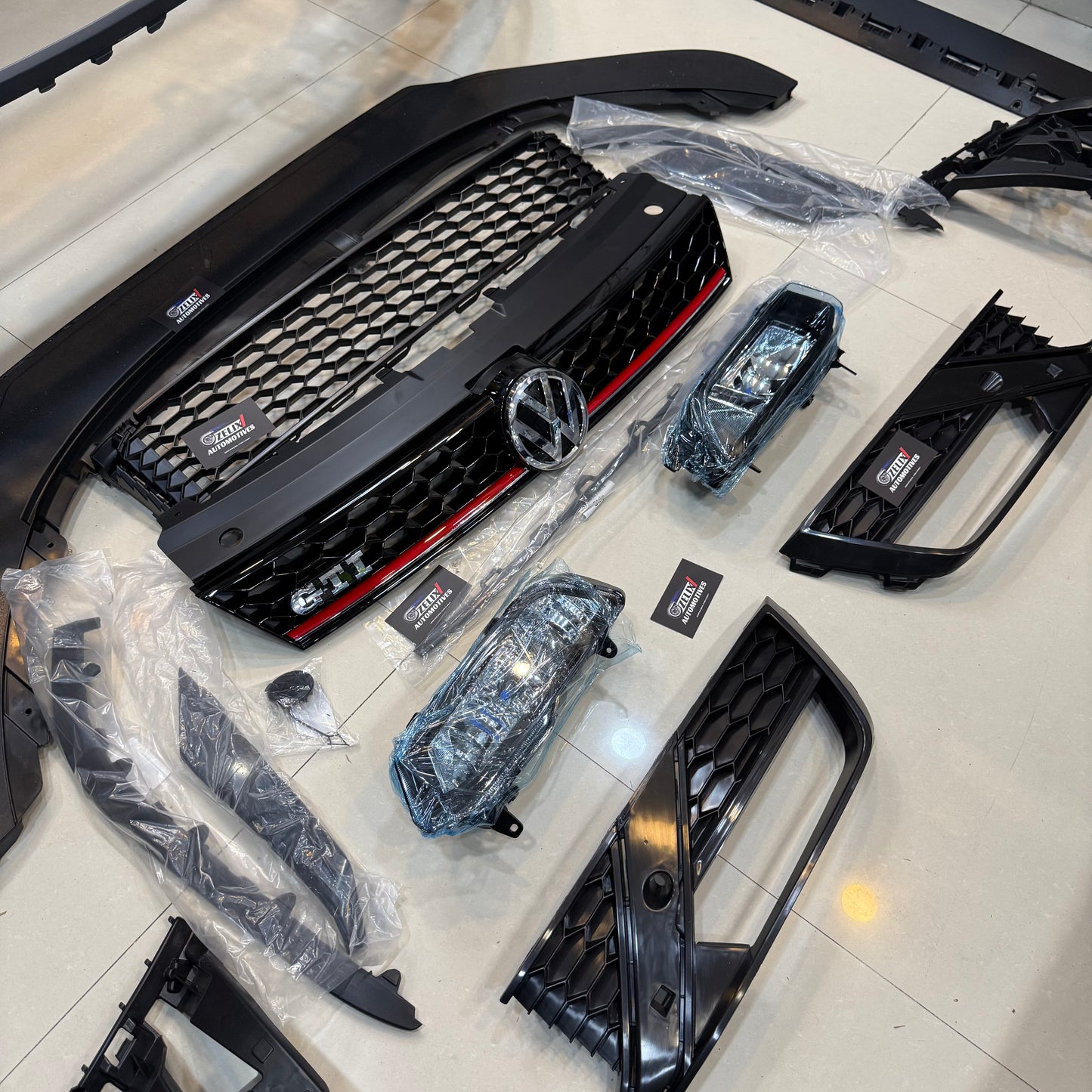 Polo (2010-2020) GTI Body Kit With Side Skirts Without Paint | Aftermarket ABS