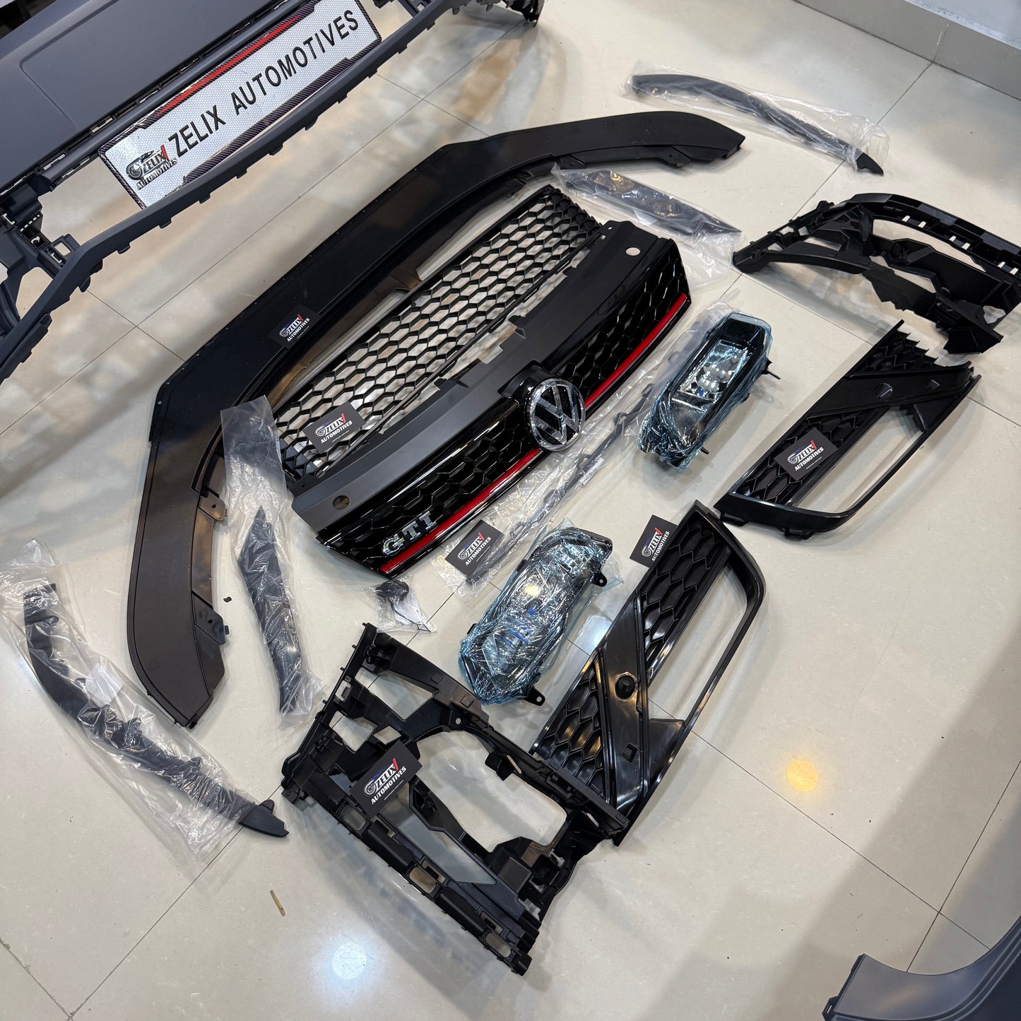 Polo (2010-2020) GTI Front Kit Without Paint | Aftermarket ABS