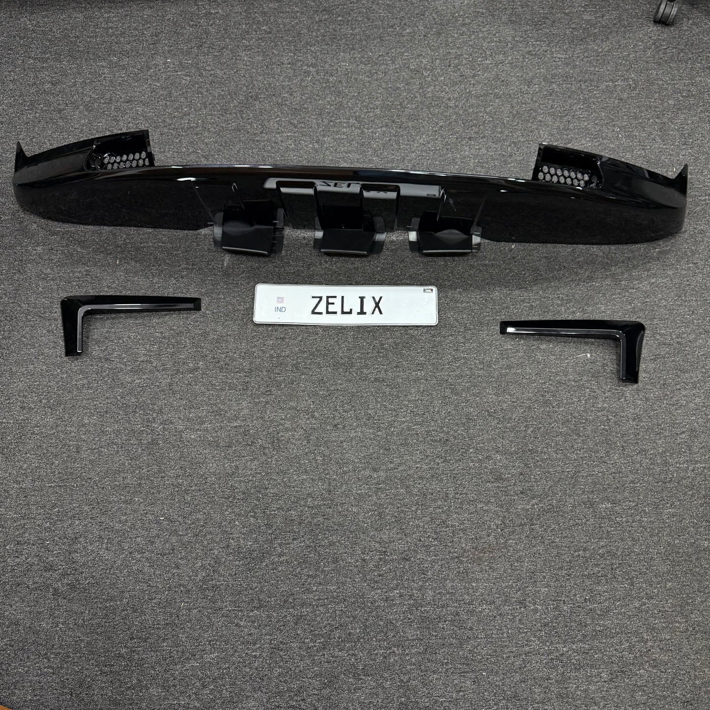 Land Rover Defender Front Splitter | Gloss Black Aerodynamic Splitter Kit