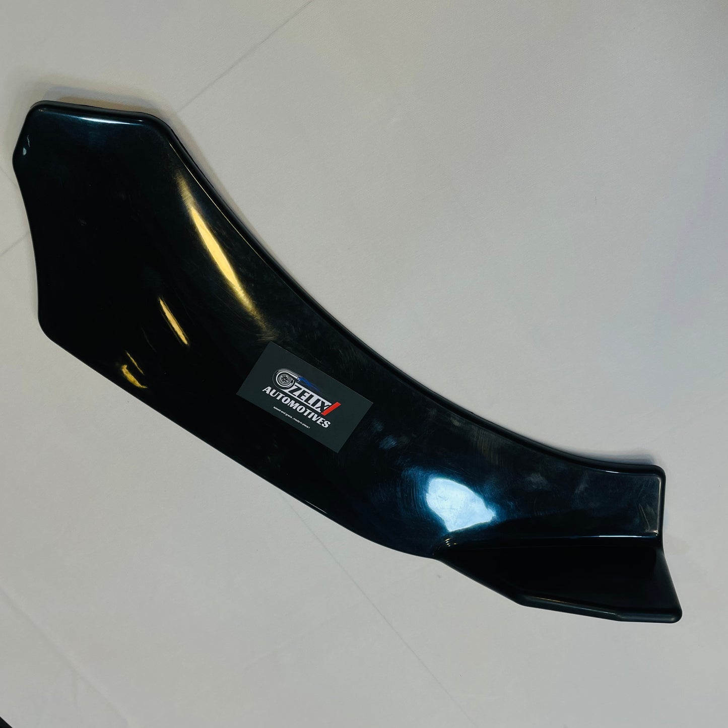 Universal 3-Piece Front Splitter Kit | Premium Gloss Black ABS Splitter