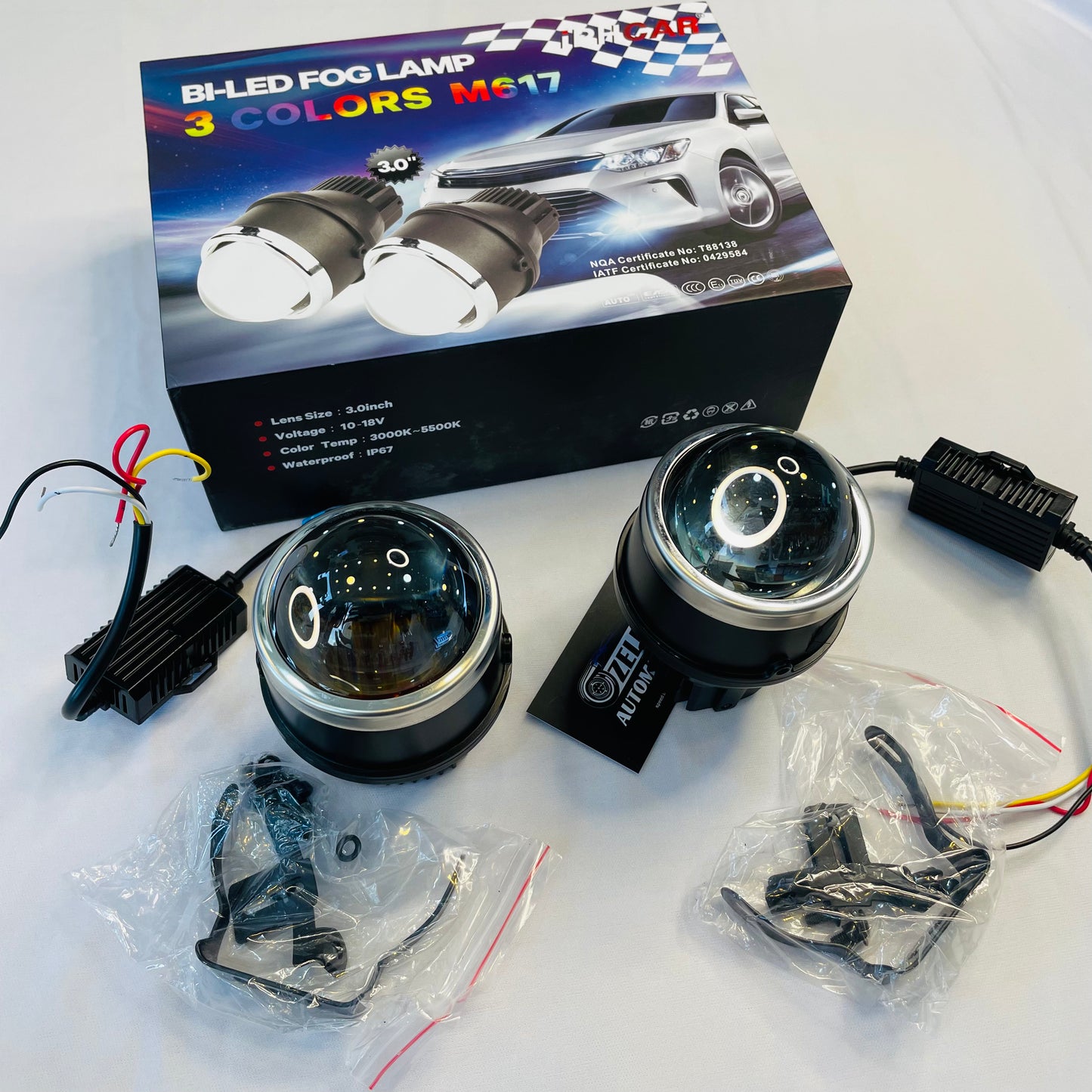 M617 Tri Color Fog Lamps | 3 Inch