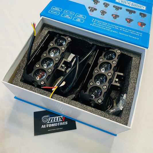 Waterproof HJG 6 Lens With Devil Eye for cars