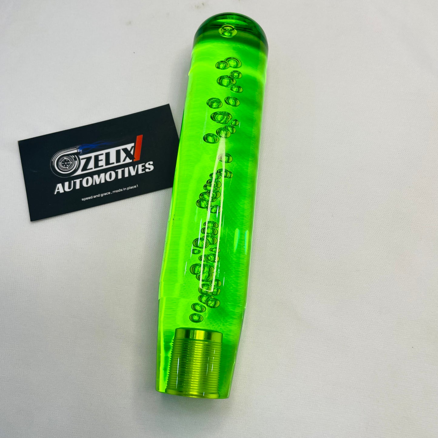 Crystal Bubble Car Gear Shift Knob 20cm | Universal Fit