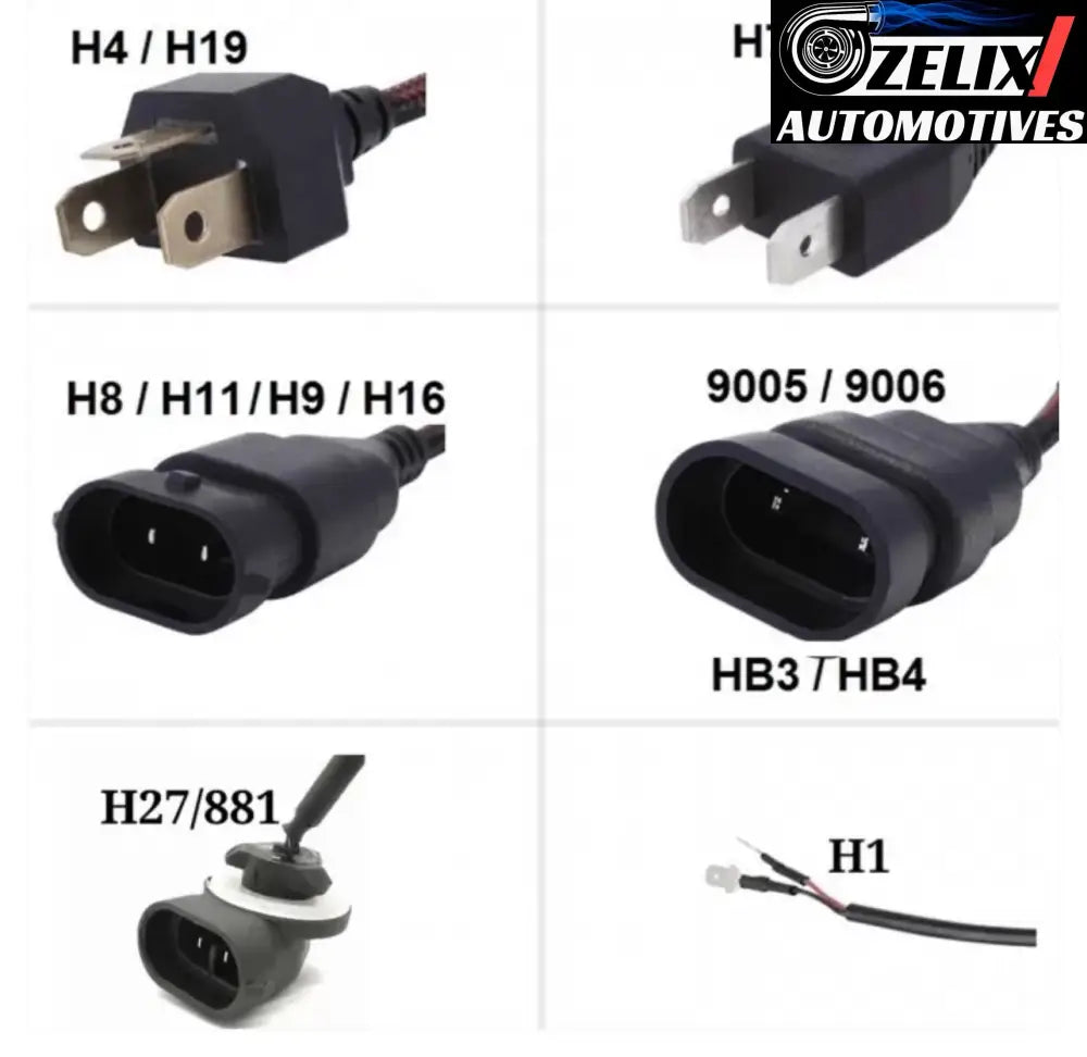 CARDI 120W 14000 LMS Automotive LED Light Bulb For Headlight And Fog Lamp - H4 Socket