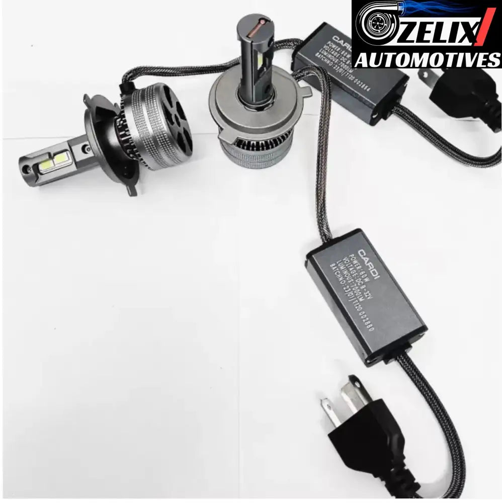 CARDI 120W 14000 LMS Automotive LED Light Bulb For Headlight And Fog Lamp - H4 Socket