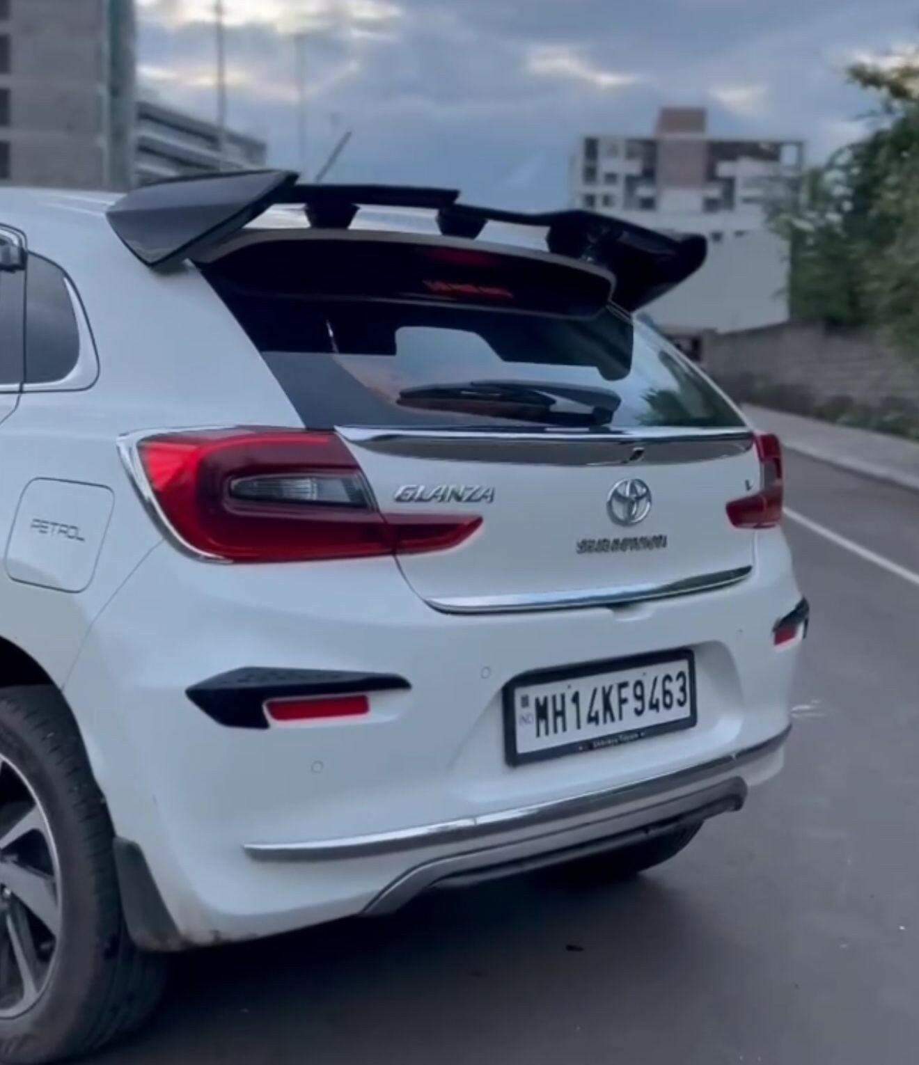 Baleno And Glanza Monster Spoiler | Aftermarket ABS