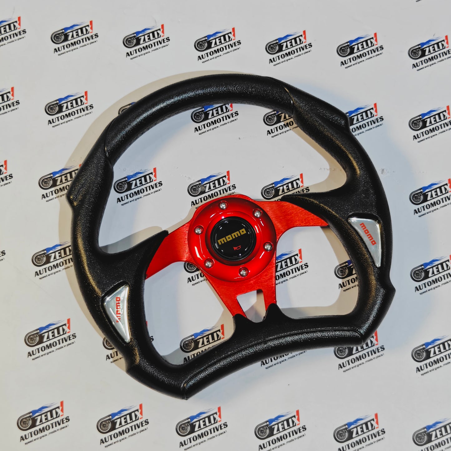 MOMO Steering Wheel 12-Inch | Sporty Design