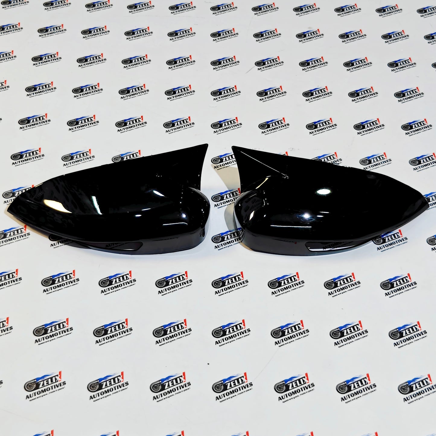 Tata Nexon Mirror Covers | Glossy Black Finish with Indicators