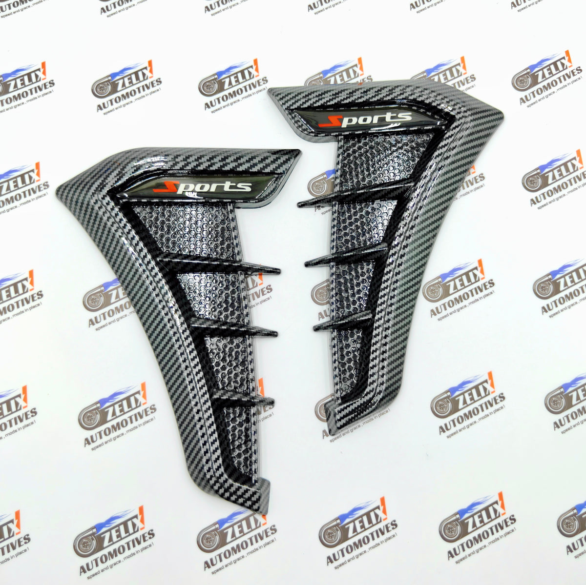 Universal Sports Air Vent (Pair) | Side Fender Styling