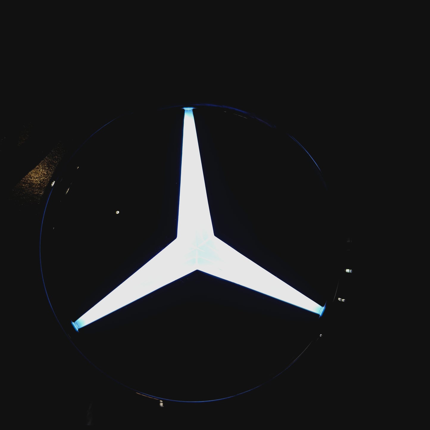 Mercedes Benz Hood Emblem with Integrated LED Light | Compatible With W204 and W205