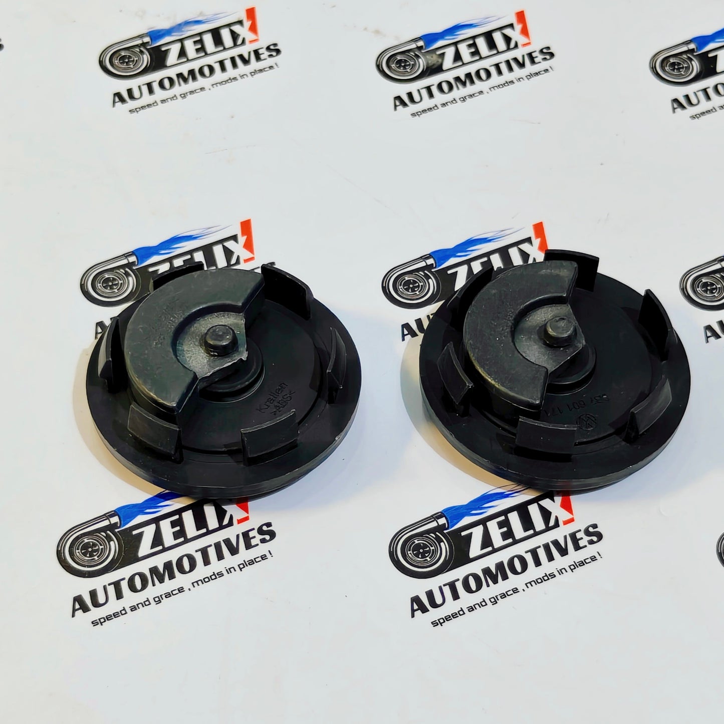 VW Floating Wheel Caps for Virtus,Golf, & Tiguan | Size (65 mm)