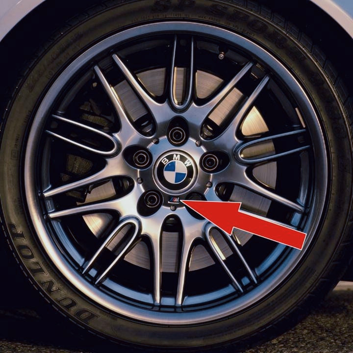 BMW M-Performance Rim Wheel & Steering Badges