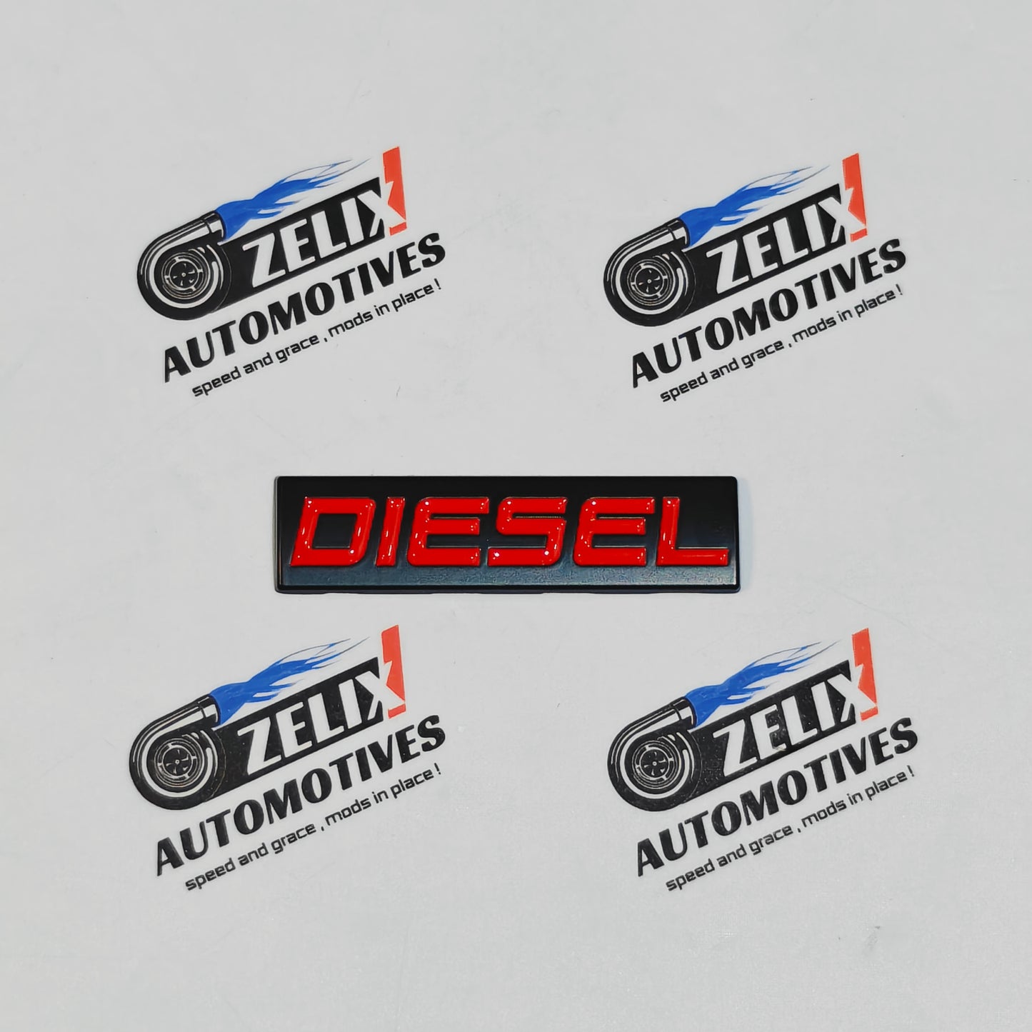 Petrol & Diesel Exterior Badges | Premium Finish
