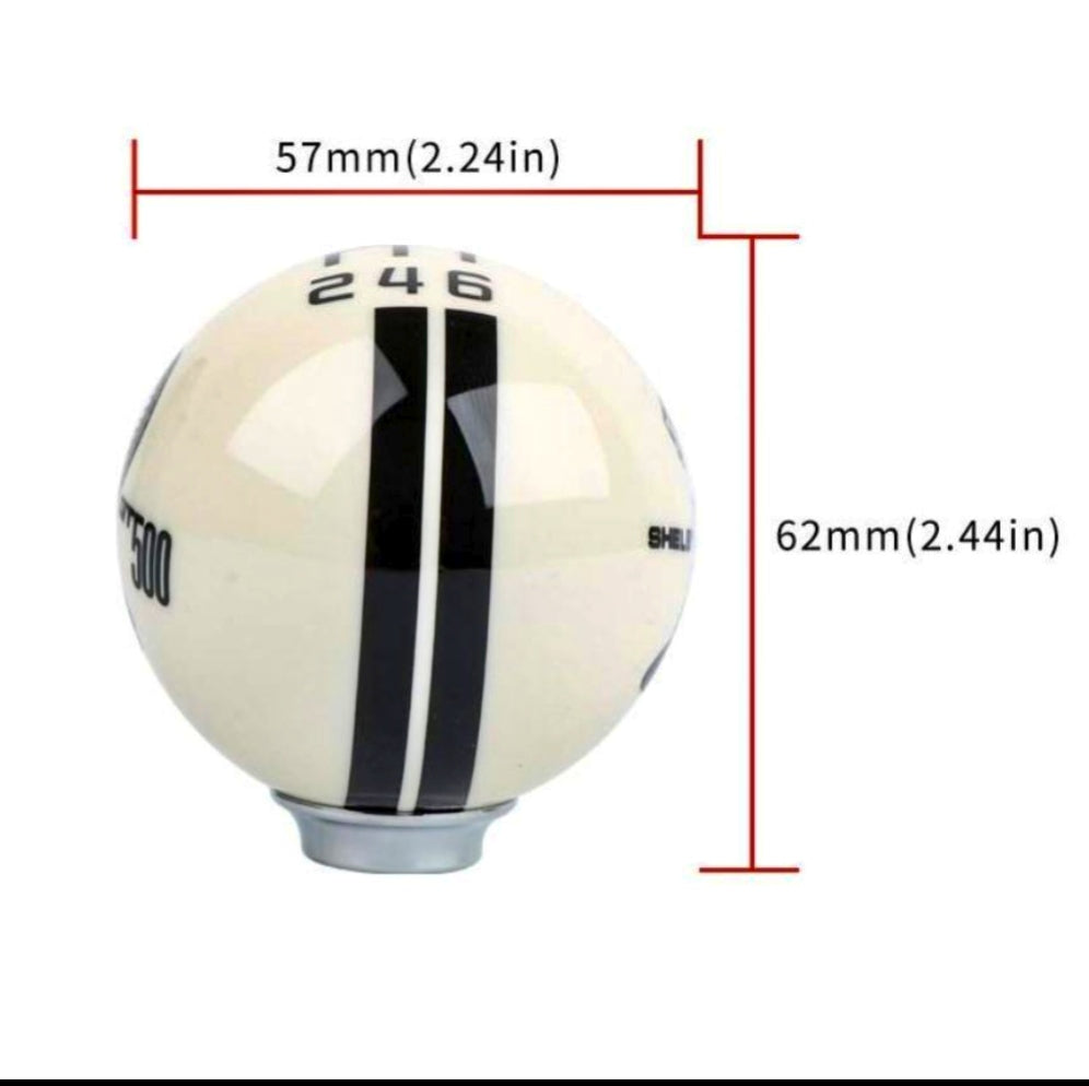 5-Speed Shelby GT500 Manual Gear Shift Knob – Available in Multiple Colors