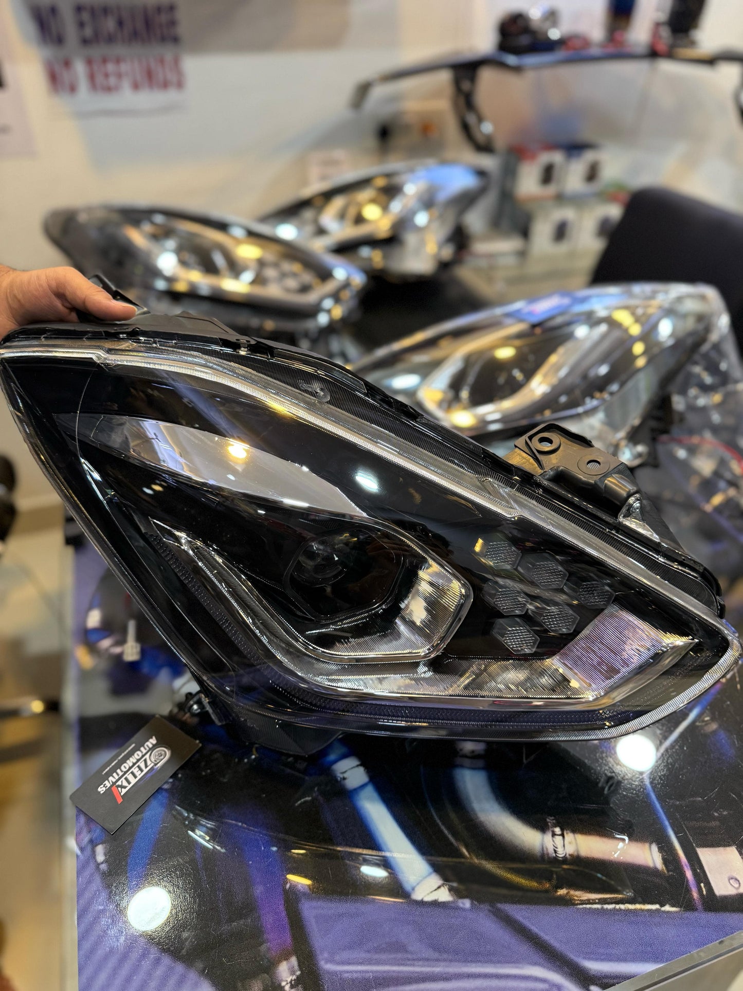 Maruti Suzuki Swift-Type 3 Projector Headlights | DRL Headlamps ( Fits 2018-2024 Models )