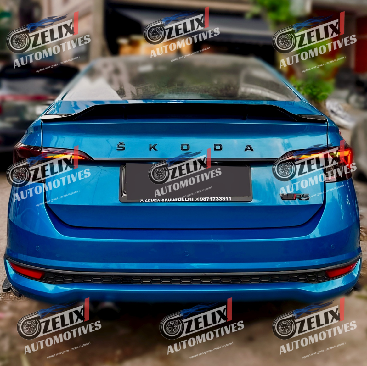 VW Virtus & Skoda Slavia Rear Spoiler | Duck Tail-Style