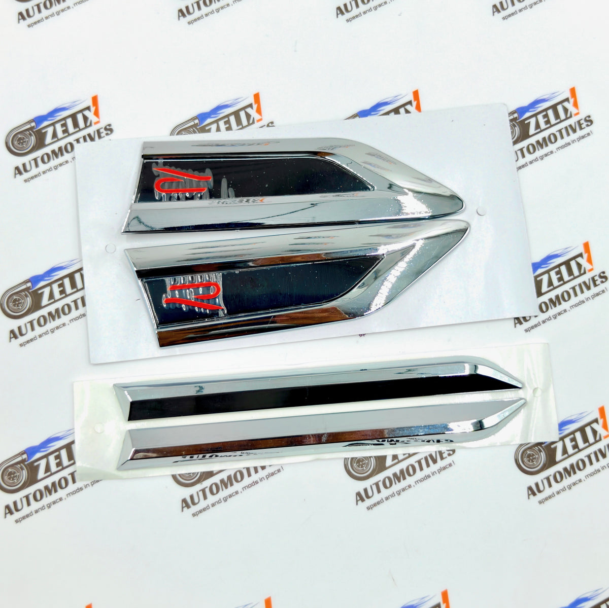 VW Polo R-Logo Fender Badges Set of 2 | Golf-Inspired