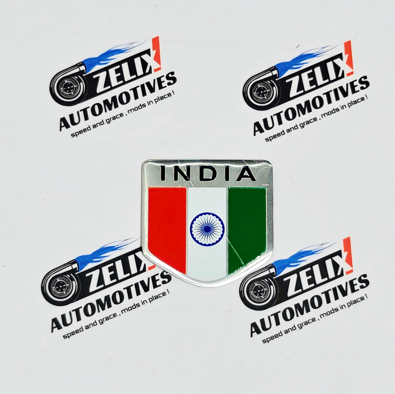 Country Flag Edition Car Stickers | India, USA, England, Japan & Germany