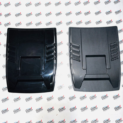 Universal Hood Scoop | Glossy Black and Carbon Finish Styling Upgrade